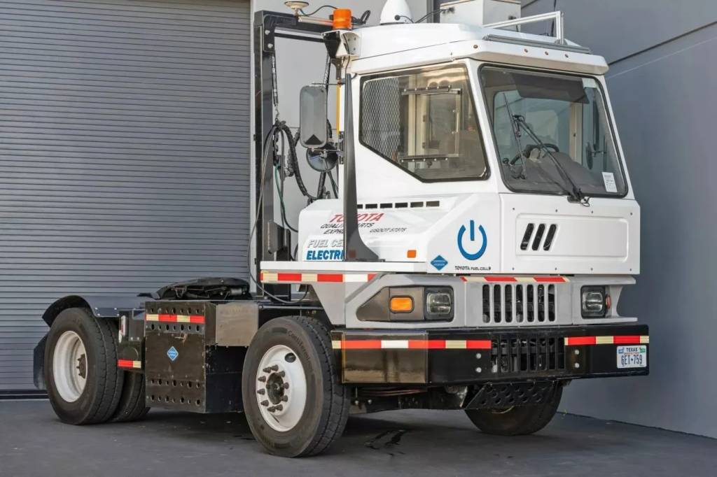 Uno da Toyota é caminhão a hidrogênio que leva até 54 toneladas