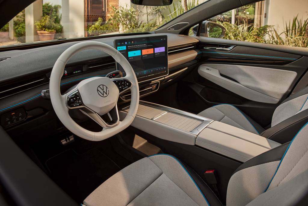 Painel do novo Volkswagen ID.7