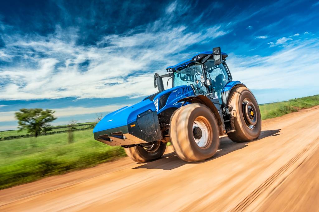 New Holland T6: primeiro trator a biometano economiza até R$ 100 por hora