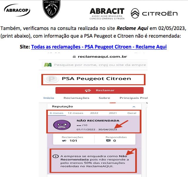 Screenshot_2023-05-05-NOTIFICAÇÃO-ABRACOP-E-ABRACIT-PARA-STELLANTIS-2-pdf_1_ trecho carta concessionarios citroen