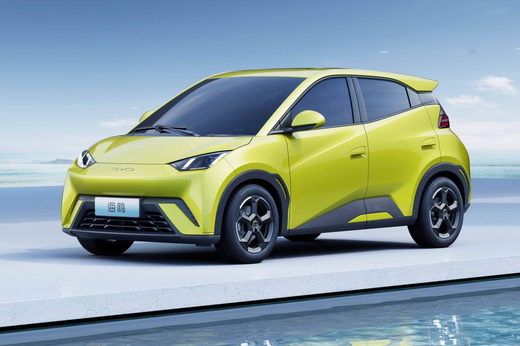 BYD Dolphin Mini atinge 1 milhão de unidades produzidas em dois anos