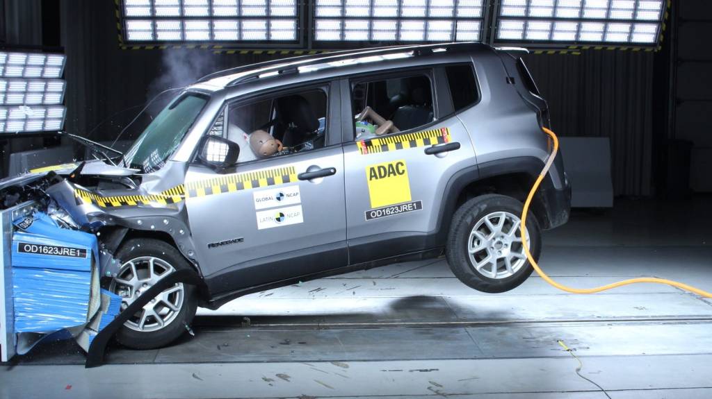 Latin NCAP reprova segurança de Jeep Renegade que saiu de linha em 2021