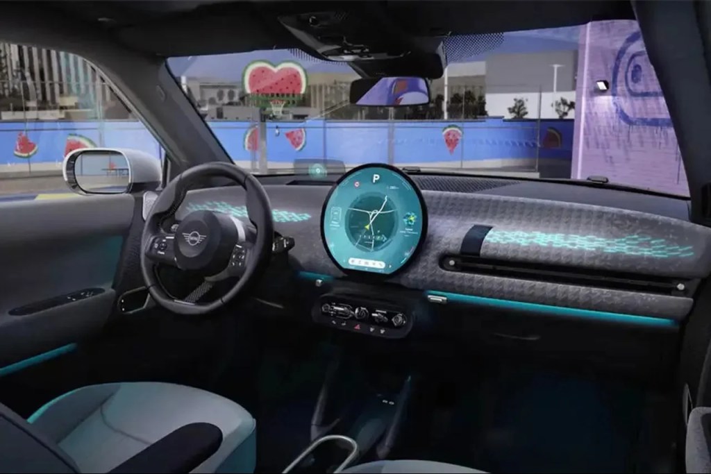 Novo Mini Cooper elétrico tem interior minimalista inspirado em clássico