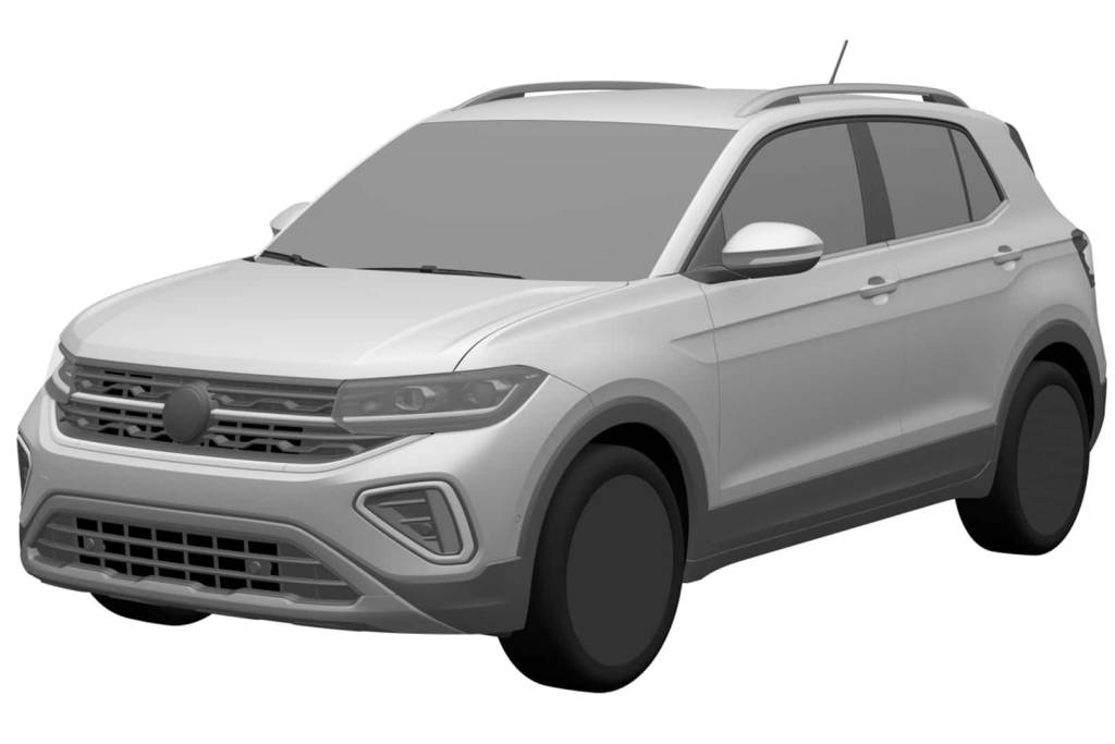 Idêntico ao Europeu, novo VW T-Cross 2025 já está registrado na argentina