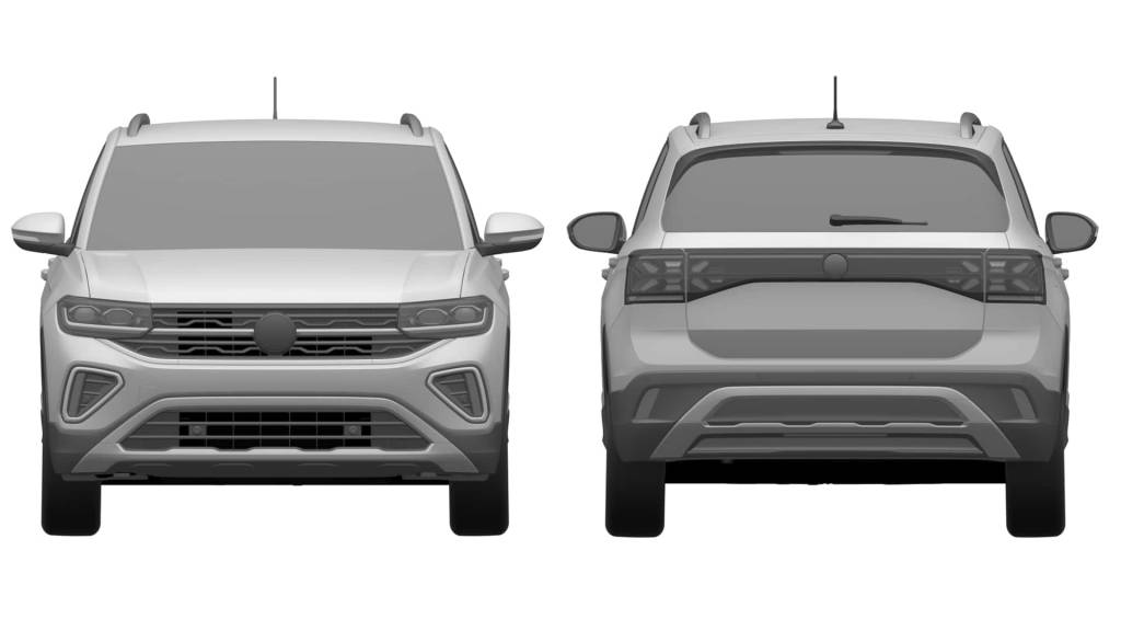 volkswagen-t-cross-2025-e-registrado-na-argentina T-Cross facelift patente