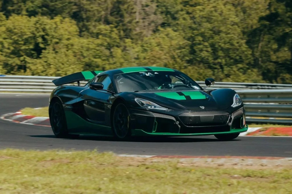 Rimac Nevera toma do Tesla Model S Plaid recorde de Nürburgring