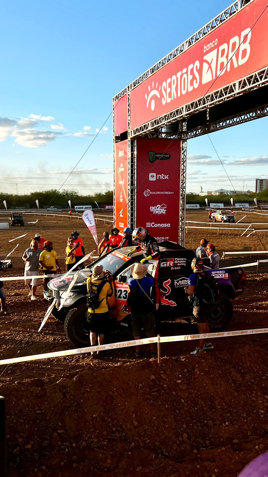 Largada do Rally dos Sert&otilde;es