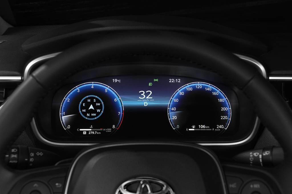 2_COROLLA 2024_XEI_TFT Toyota Corolla XEi