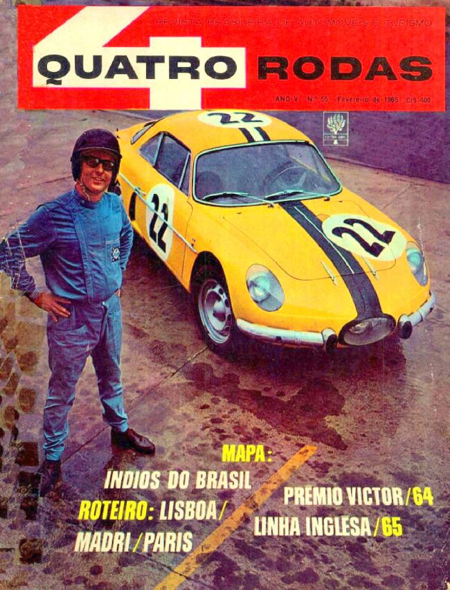 Bird Clemente capa quatro rodas 1965 Bird Clemente capa quatro rodas 1965