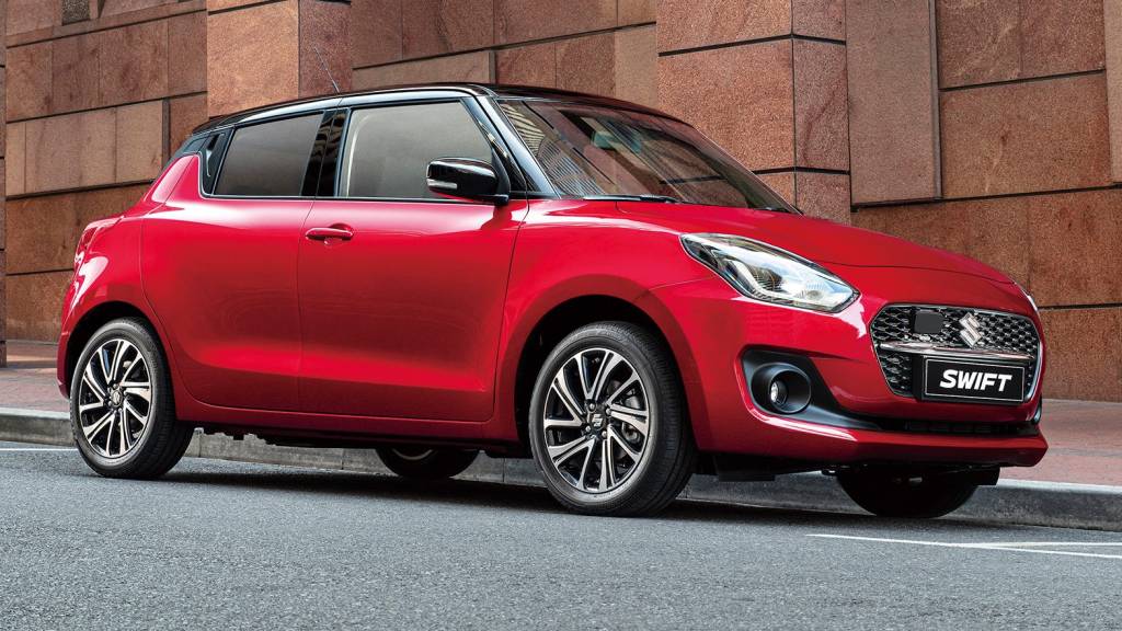 key_img01 Atual modelo do Suzuki Swift.