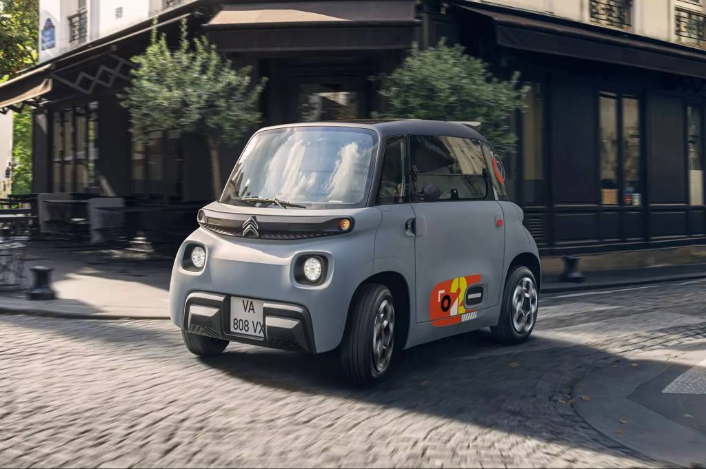 Citroën Ami Pop quer ser esportivo com adesivos chamativos e até aerofólio