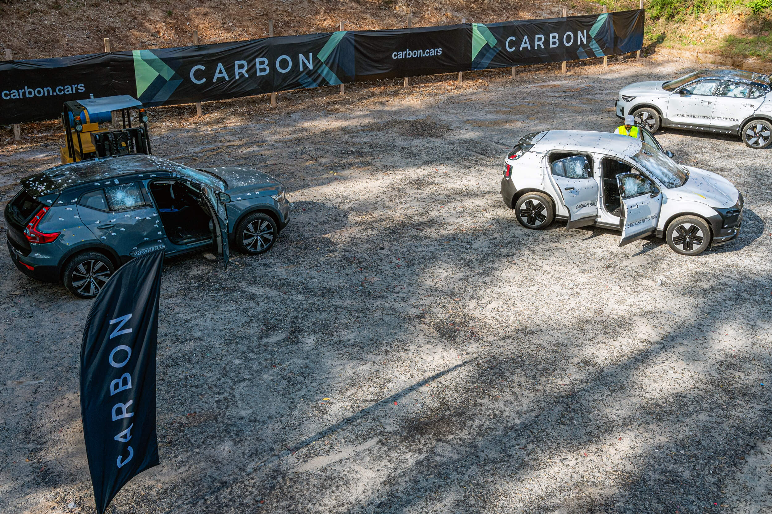 Teste de blindagem Carbon