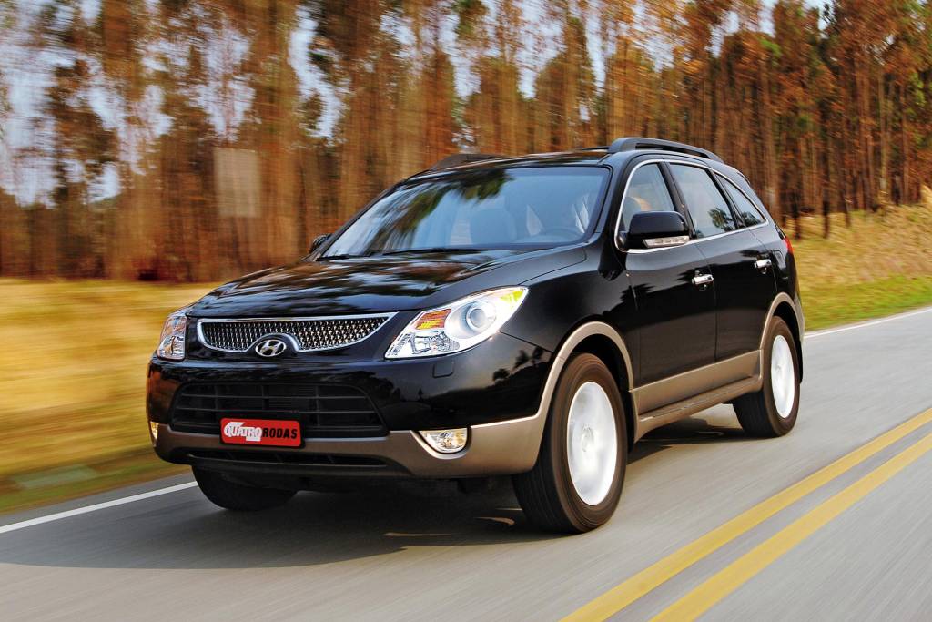 Hyundai Veracruz era grande e potente; relembre o primeiro teste