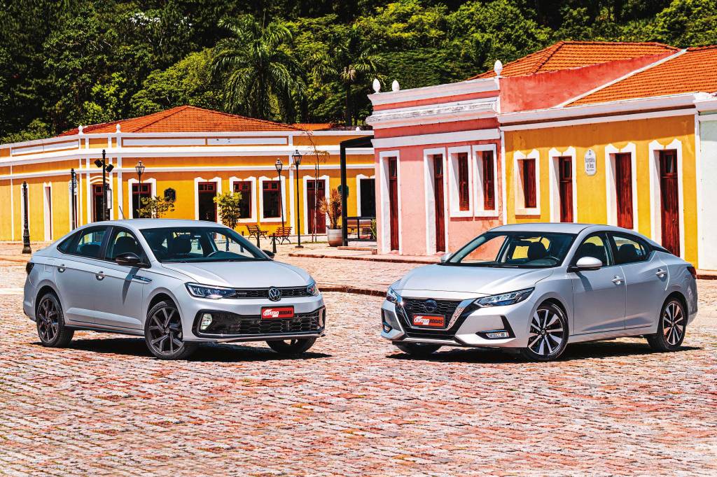 Um VW Virtus completo é melhor do que um Nissan Sentra básico? Comparamos!