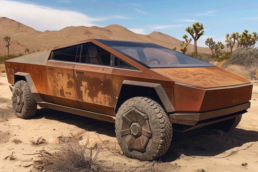Donos da Tesla Cybertruck já reclamam de ferrugem na lataria da picape