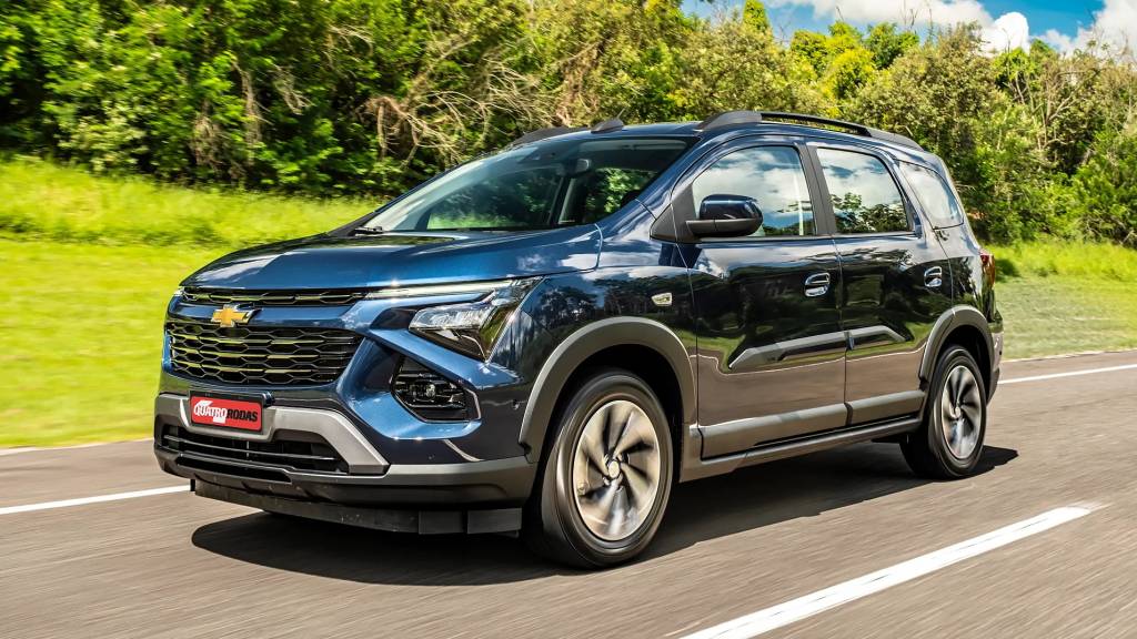 Chevrolet Spin 2027 estreia com nova versão LTZ de cinco lugares