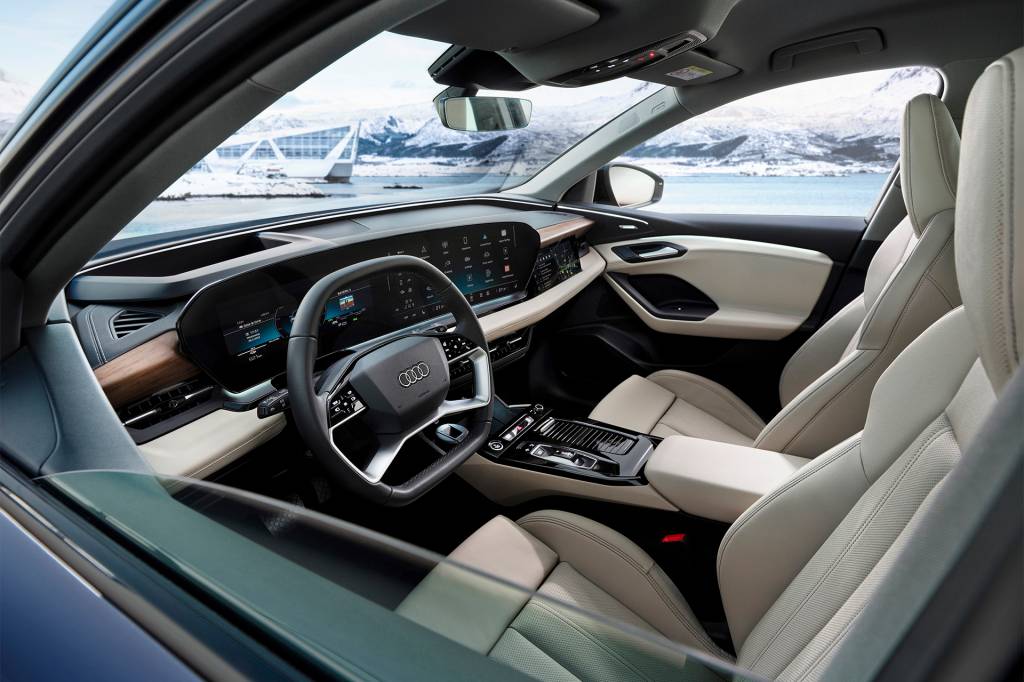 Audi Q6 e-tron quattro Interior do novo Audi Q6 e-tron