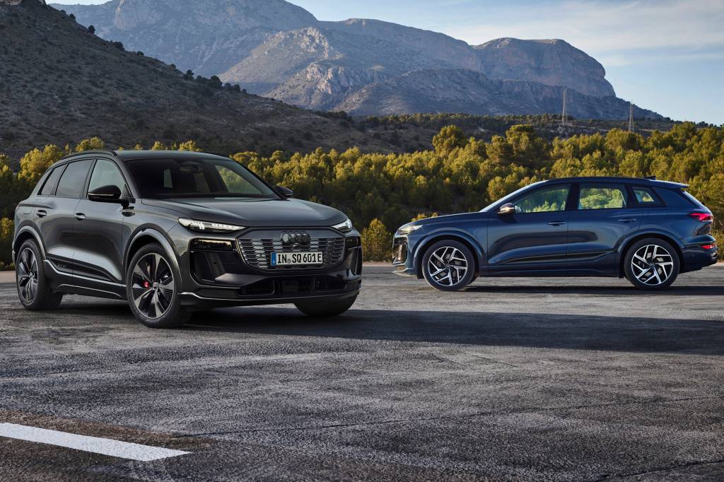 Audi Q6 e-tron tem bateria que se divide em duas e chega ao Brasil em 2024