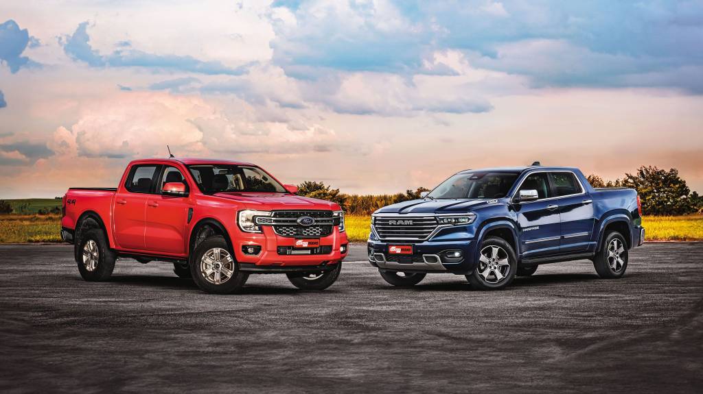 Ram Rampage Laramie e Ford Ranger XLS custam o mesmo, mas qual é melhor?