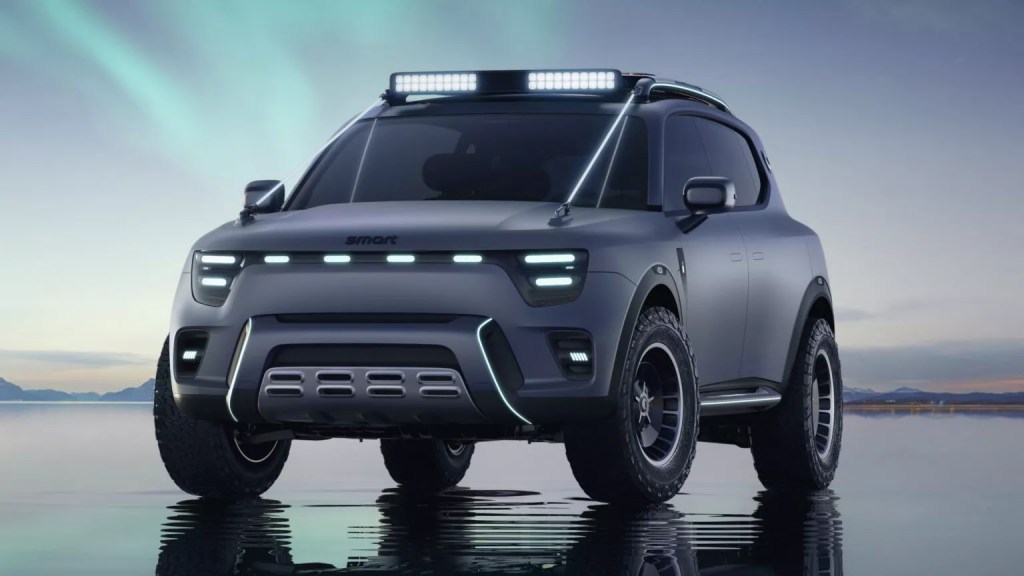 Smart Concept #5: SUV elétrico antecipa o maior carro já feito pela marca