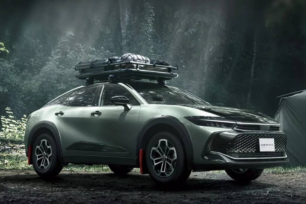 Toyota Crown Landscape: sedã híbrido é mais off-road que o Corolla Cross