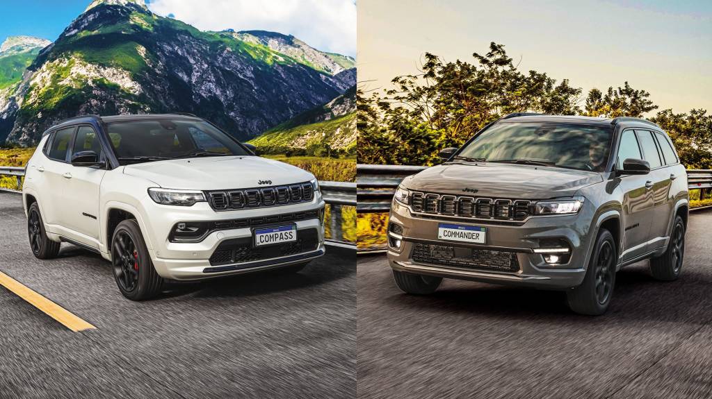 Jeep Compass e Commander com 2.0 de 272cv são até R$ 40.000 mais baratos