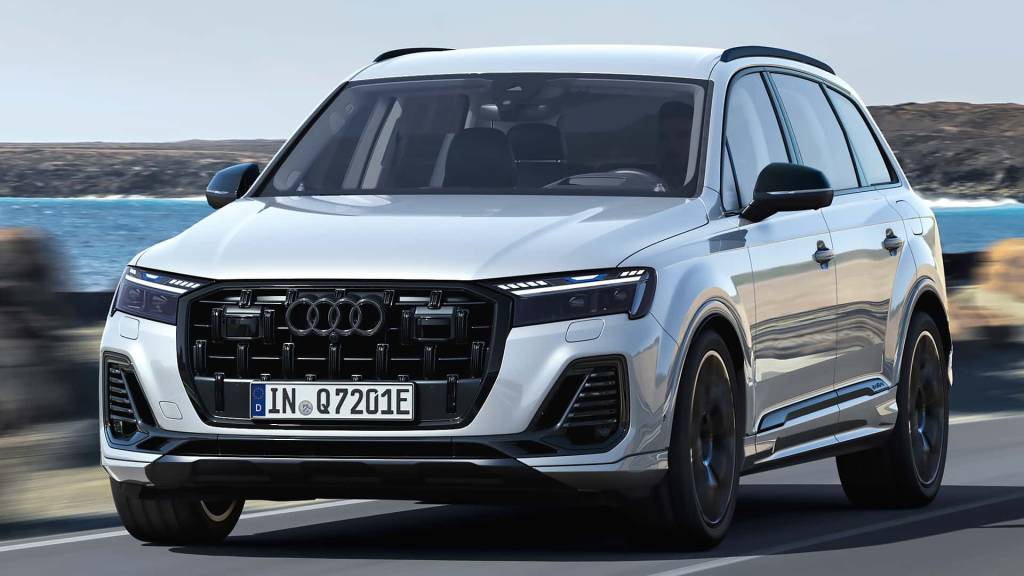 Audi Q7 e Q8 2024 rodam 85 km como elétrico e recarregam em quatro horas