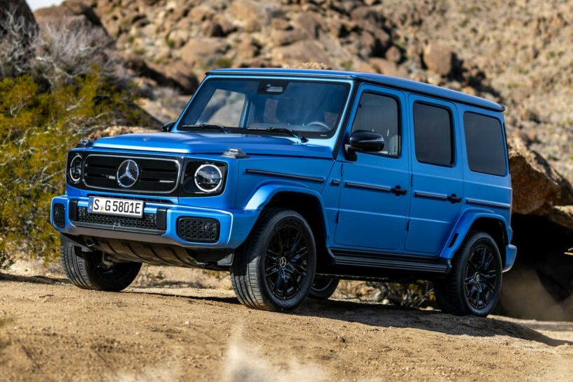Mercedes admite que Classe G elétrico foi um fracasso completo