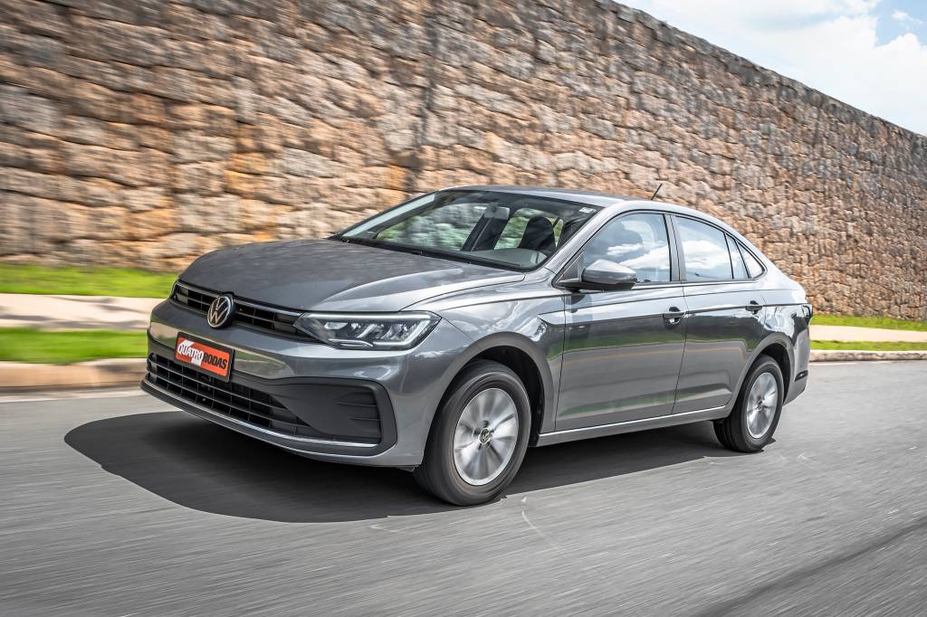 VW Virtus TSI manual é muito divertido e faz quase 20 km/l