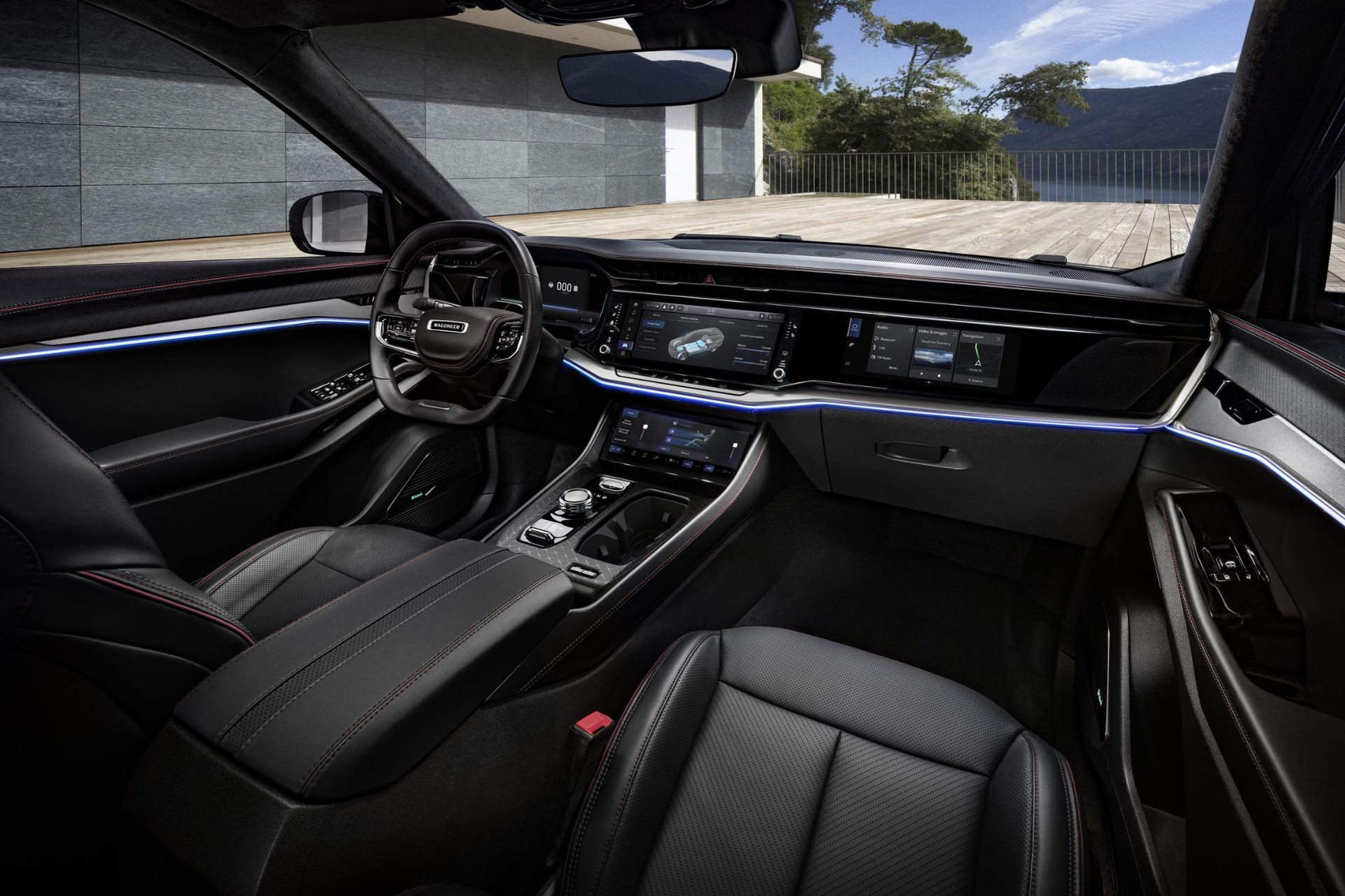 Novo Jeep Wagoneer S el&eacute;trico