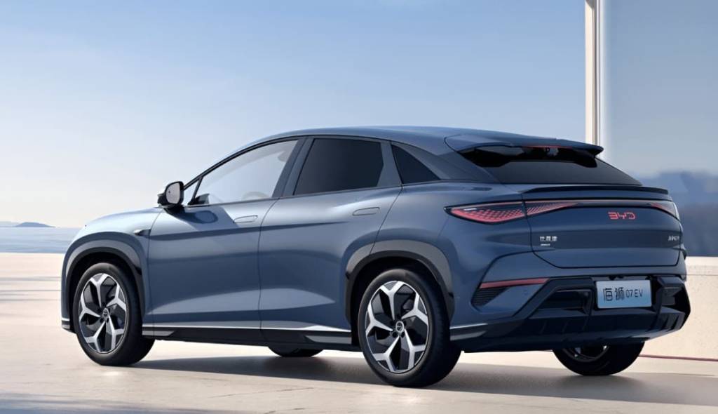 BYD Sea Lion 07 é um Seal transformado em SUV cupê com 530 cv