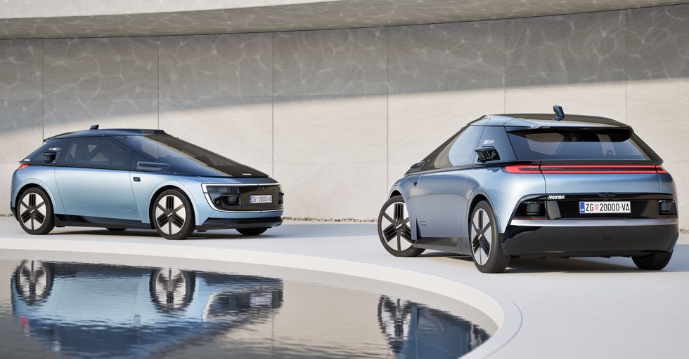 Rimac lança Robotaxi que troca volante e pedais por tela de 43″