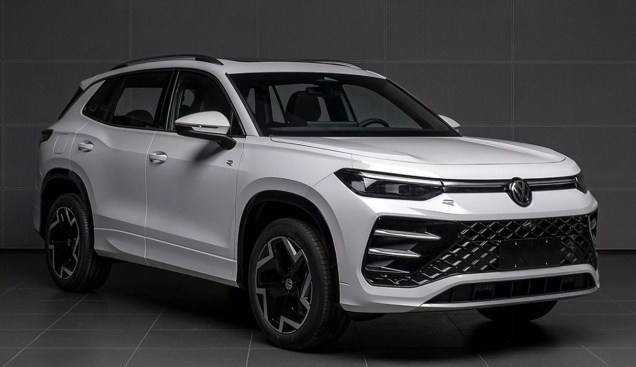 VW Tayron L terá opções com teto preto ou da cor do veículo VW Tayron L terá opções com teto preto ou da cor do veículo