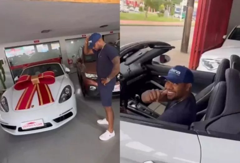 Ex-BBB Davi Brito desiste de comprar Porsche 718 Boxster: ‘Foi impulso’