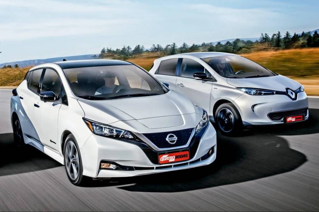 Opções de carros elétricos usados por menos de R$ 100.000