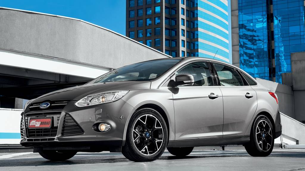 Focus Sedan, da Ford, automóvel testado pela Revista Quatro Rodas. Focus Sedan, da Ford, automóvel testado pela Revista Quatro Rodas.