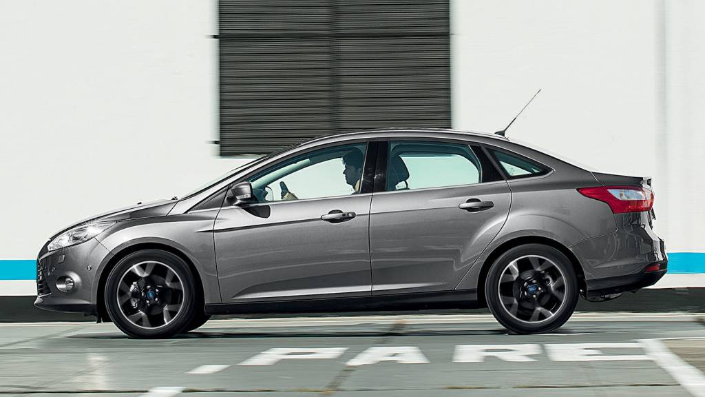 Focus Sedan, da Ford, automóvel testado pela Revista Quatro Rodas. Focus Sedan, da Ford, automóvel testado pela Revista Quatro Rodas.
