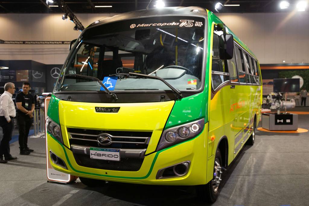 Ônibus híbrido da Volare usa motor 1.0 do Kardian e roda 450 km com etanol