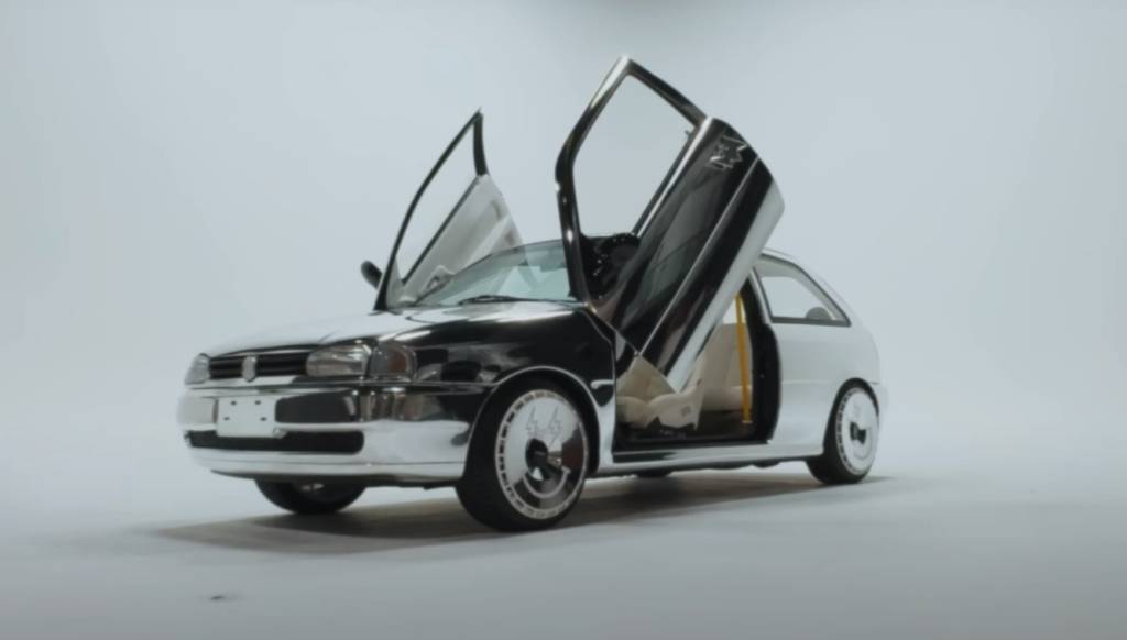 Como este VW Gol Bolinha cromado virou capa de disco internacional