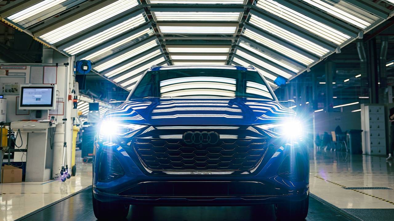 fábrica da Audi de Bruxelas, na Bélgica