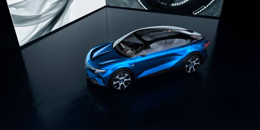 A390_β show car Alpine A390_β