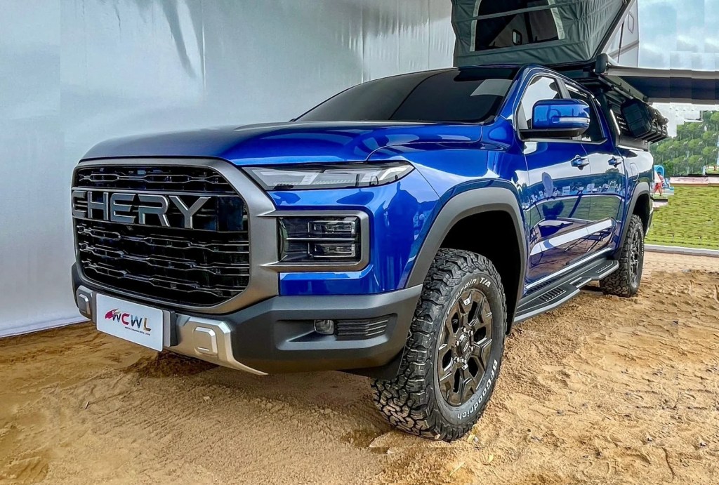 Himla: esse seria o nome da picape inédita da Chery, que vem ao Brasil