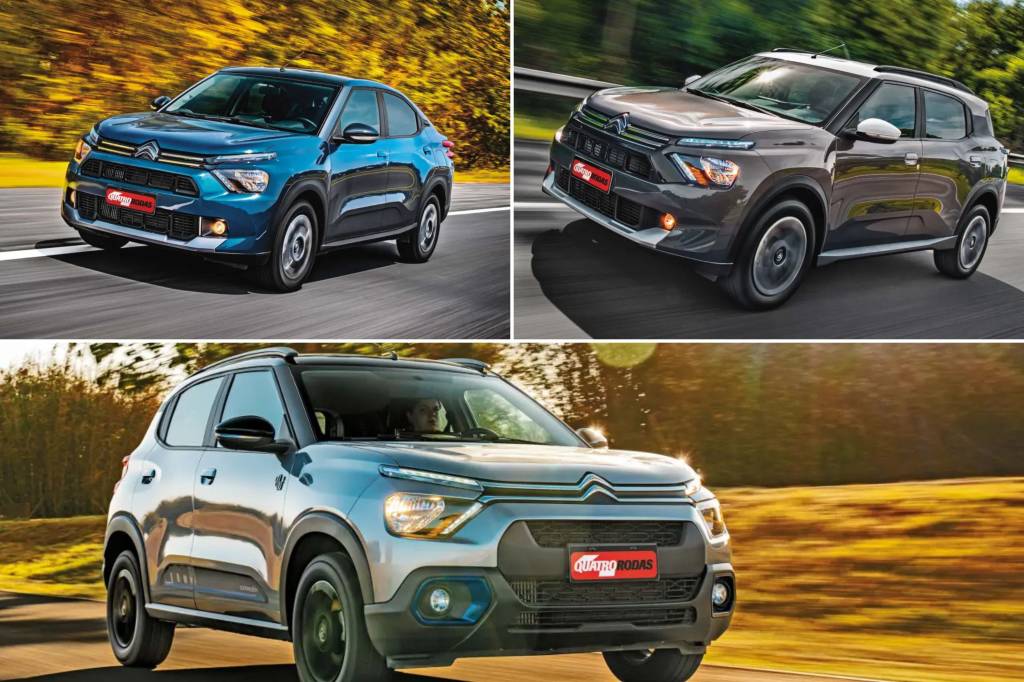 Qual anda mais e bebe menos? Comparamos Citröen C3 You!, Aircross e Basalt