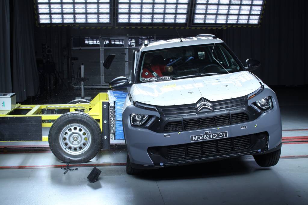 Latin NCAP dá nota zero para C3 Aircross em teste de segurança e rebaixa Corolla