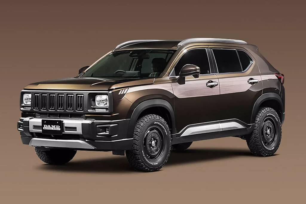 Em breve no Brasil, Honda WR-V ganha cara de Jeep dos anos 1990