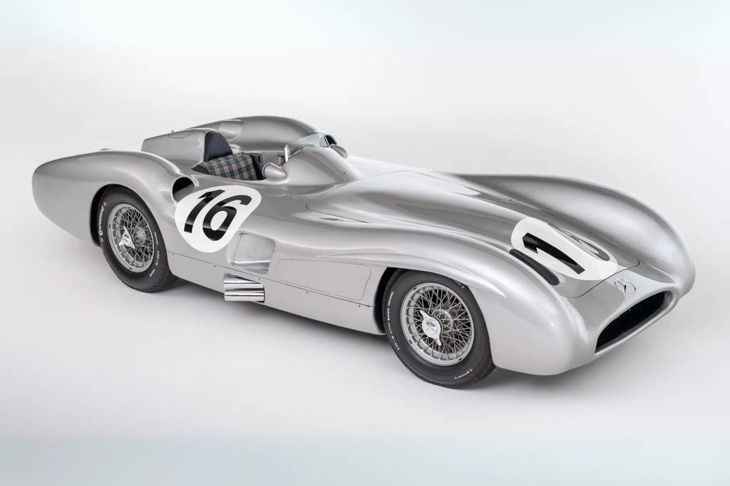 Esse Mercedes de 1954 correu na F-1 e custa cerca de R$ 321 milhões