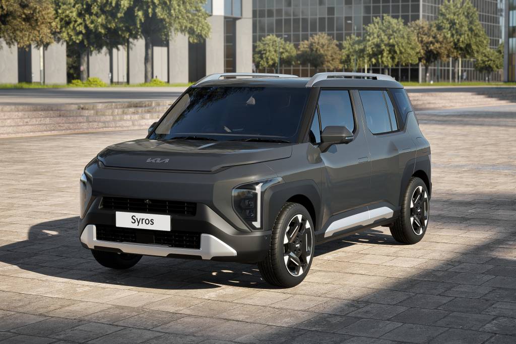 Kia Syros é um SUV menor que o Pulse e tem itens de carros de luxo