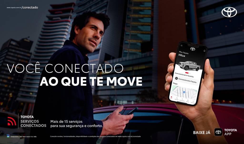 Conecte-se com o que te move: conheça o Toyota Serviços Conectados