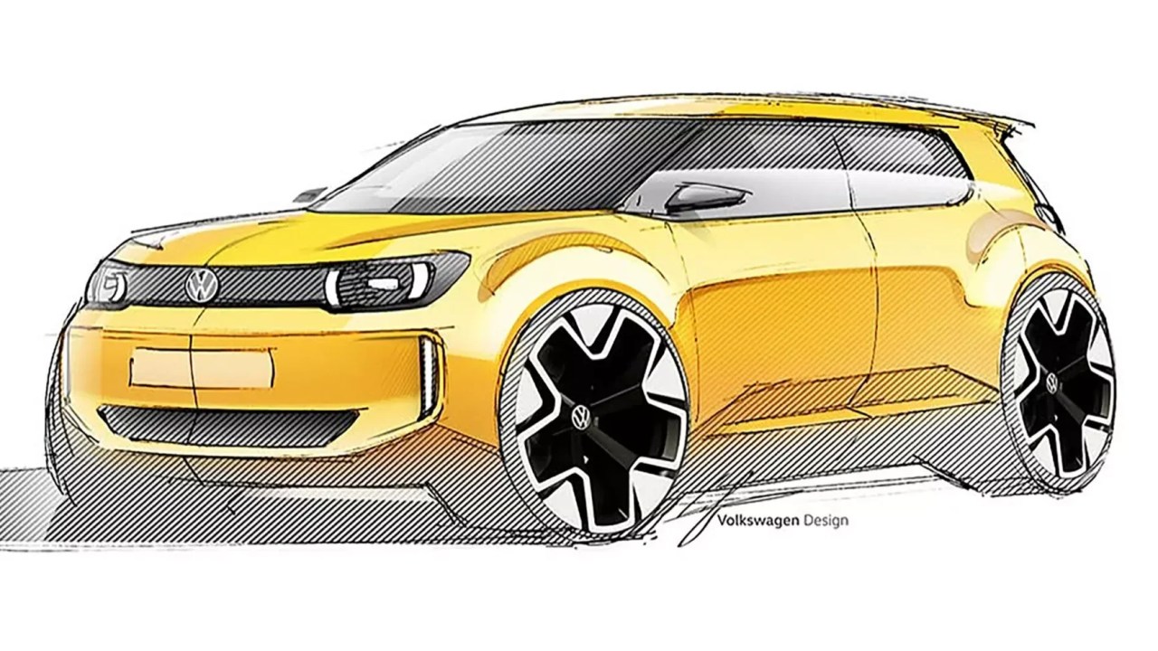 Volkswagen ID.One sketches