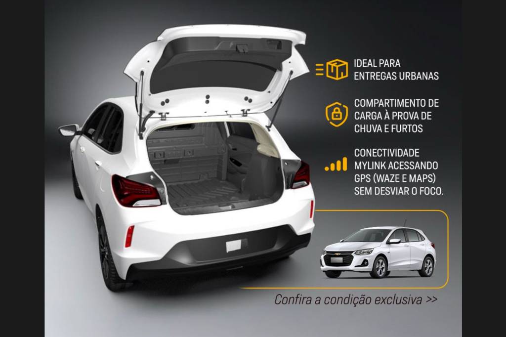 Chevrolet Onix Log é versão furgão de fábrica por menos de R$ 90.000